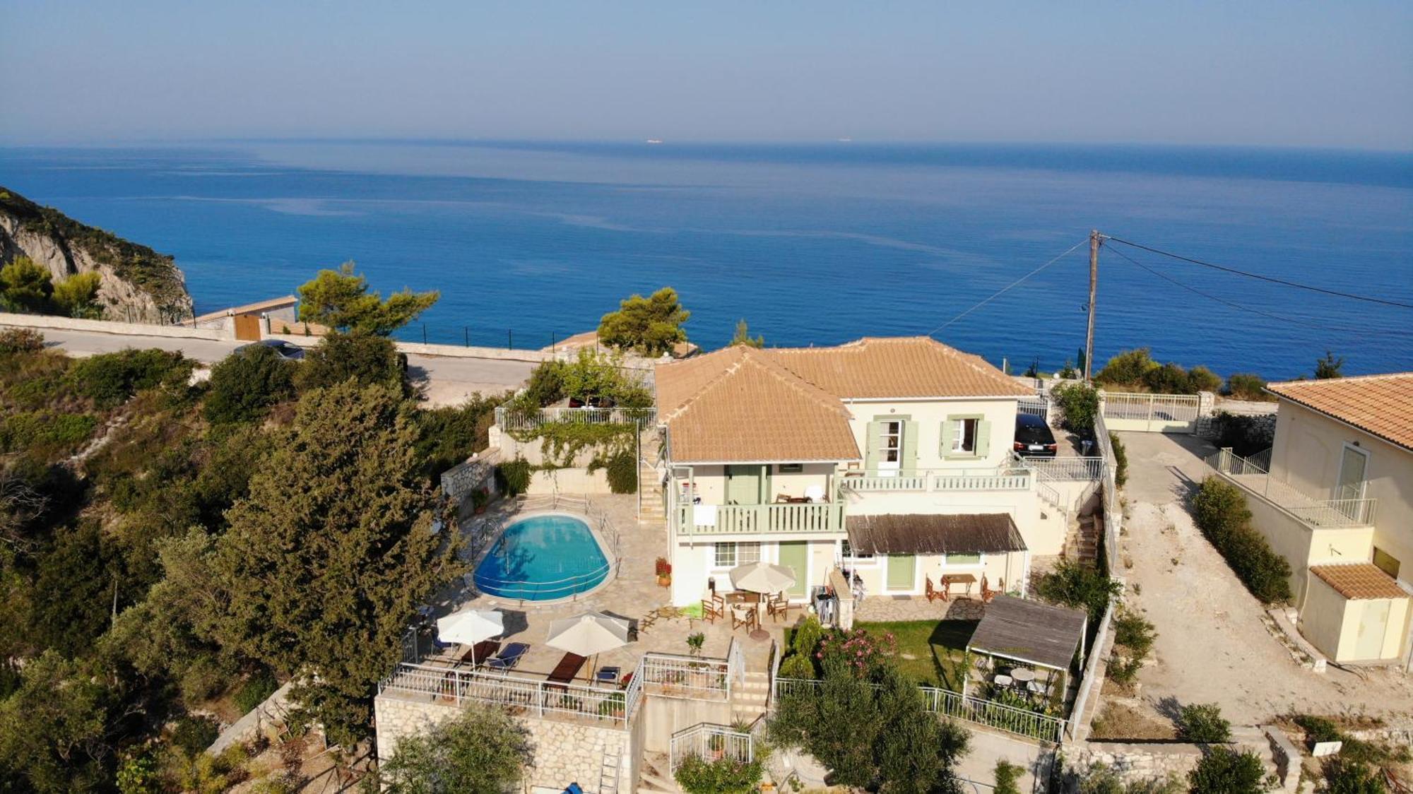 Vila Deep Blue-apartment Selana sea view Ayios Nikitas Luaran gambar